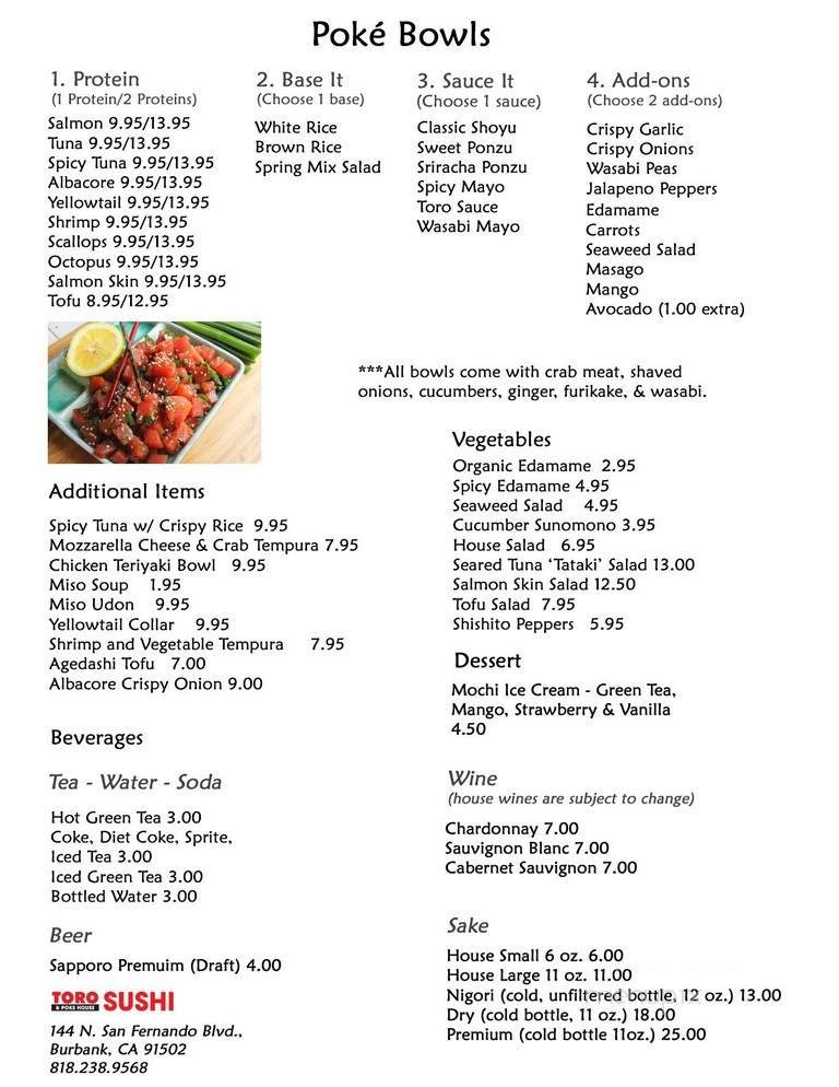 Menu page 2