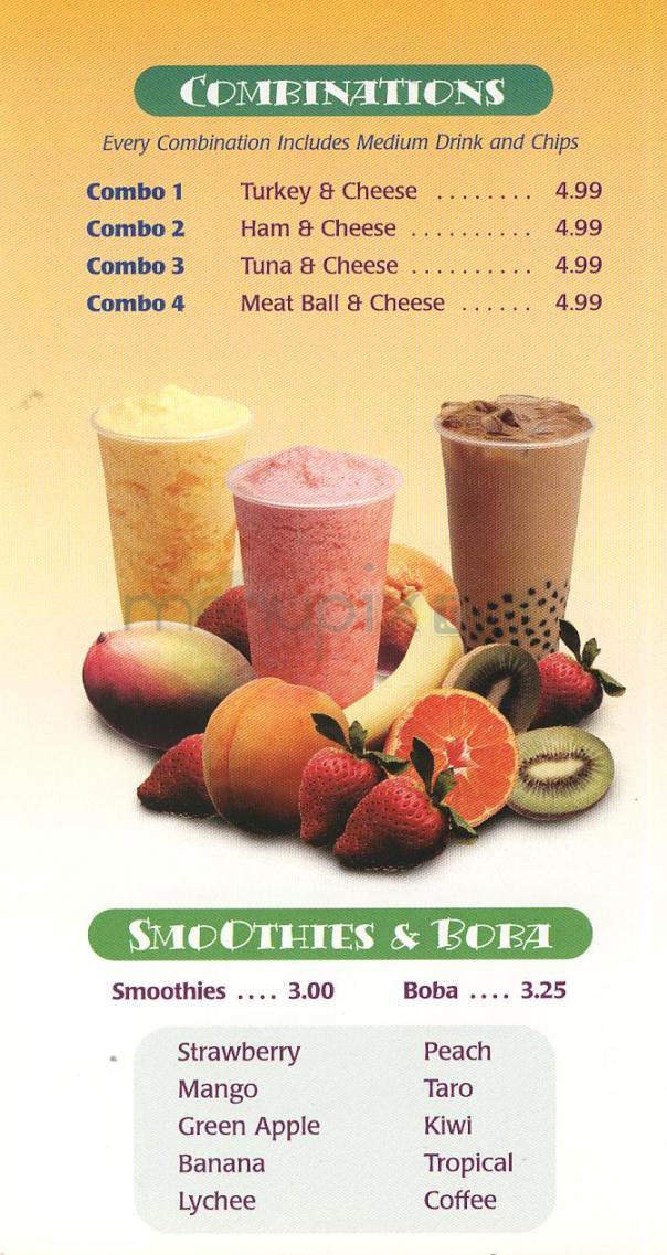 Menu page 6