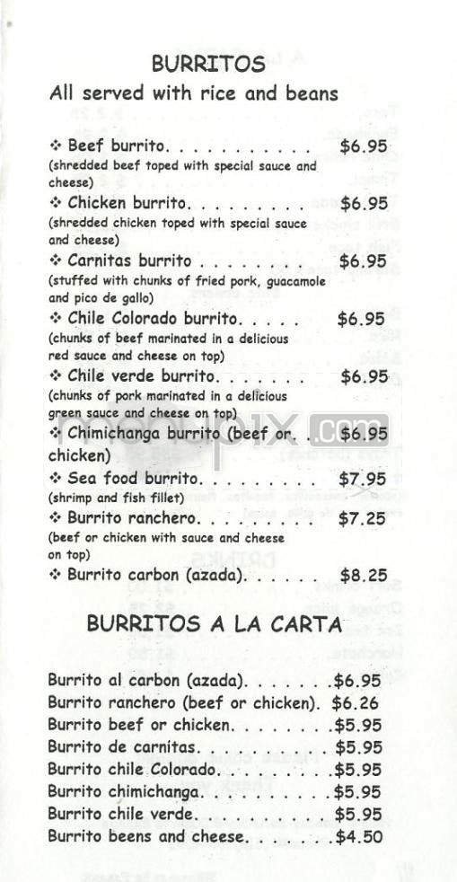 Menu page 3