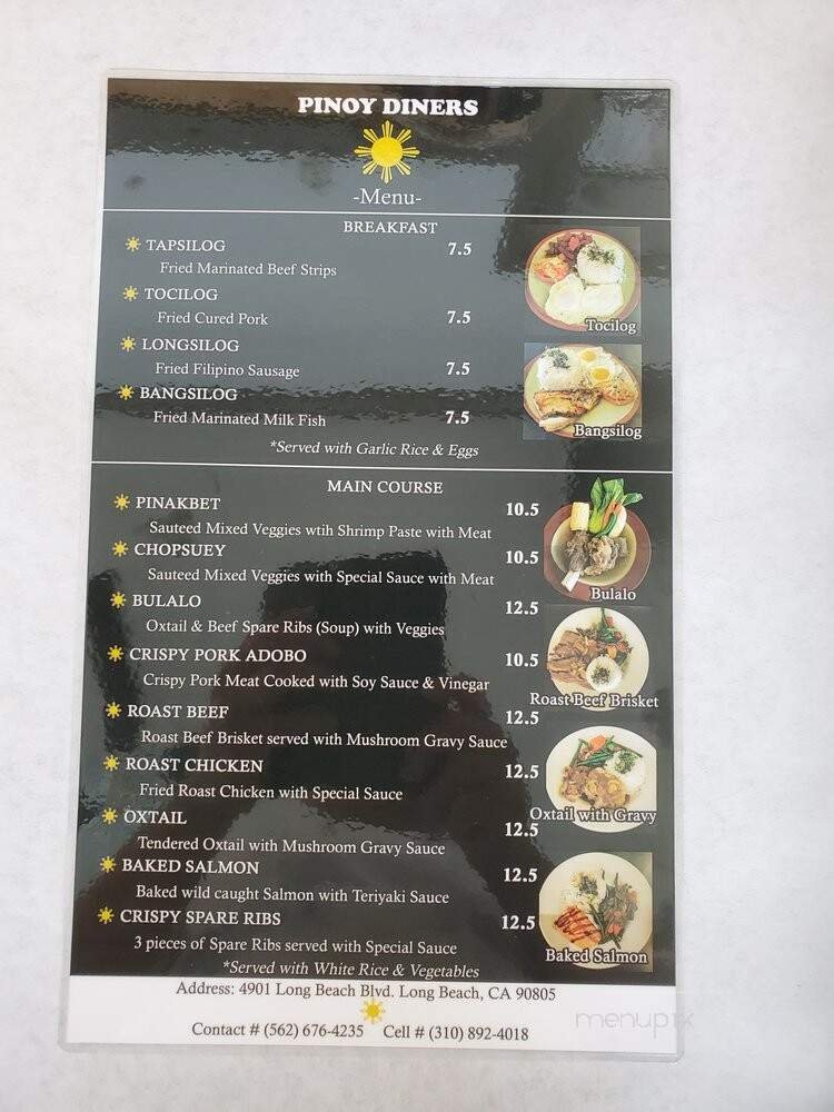 Menu page 3