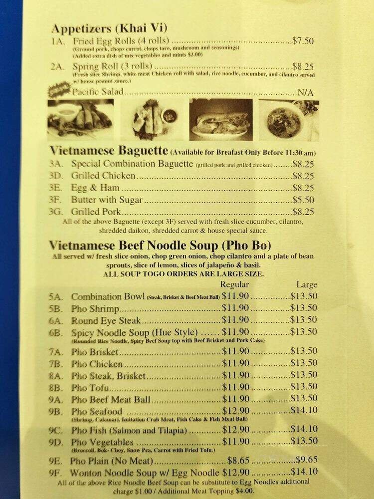 Menu page 2