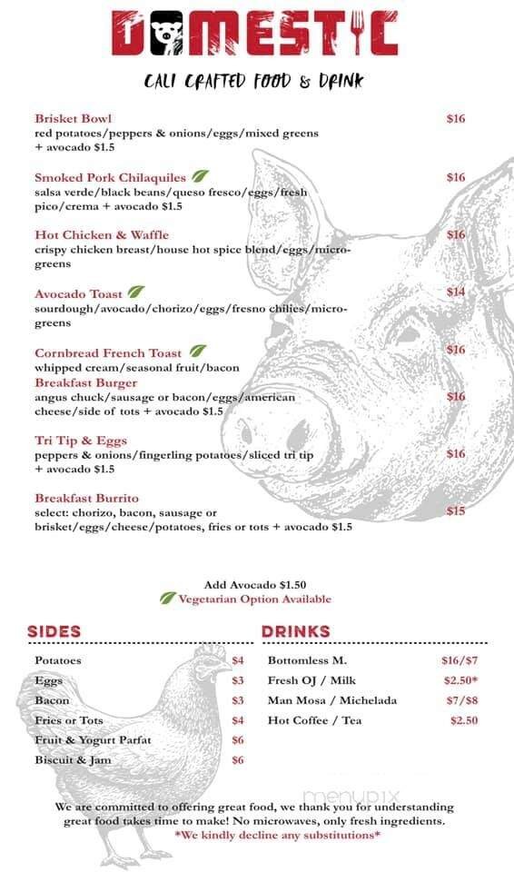 Menu page 5