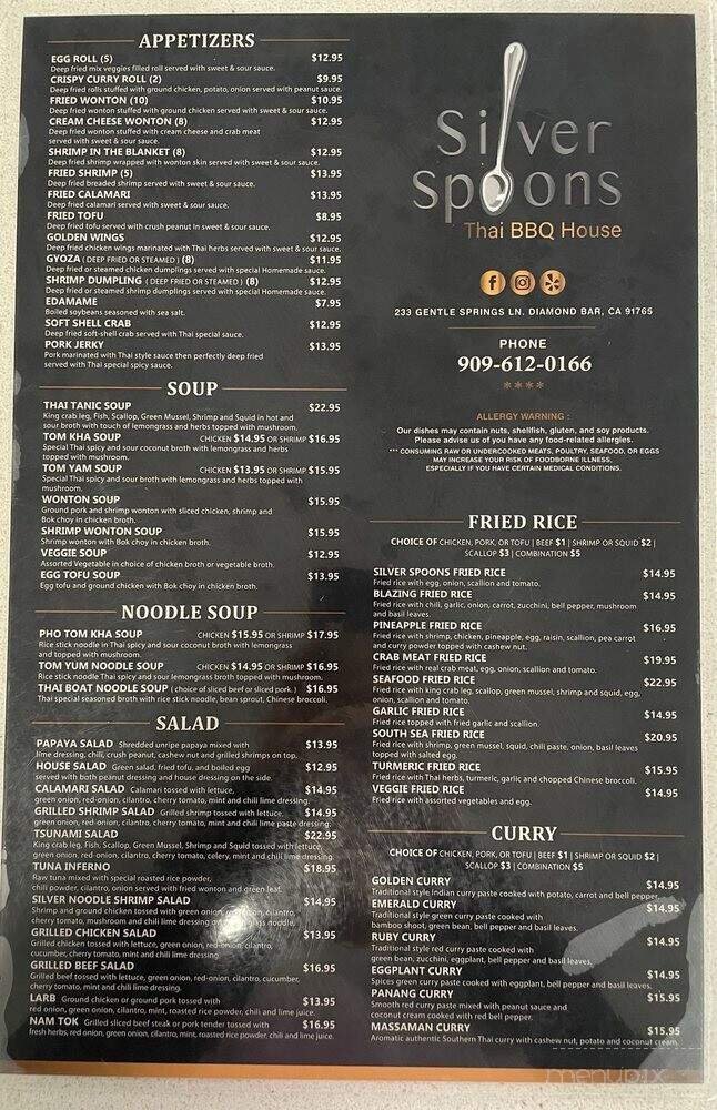 Menu page 2