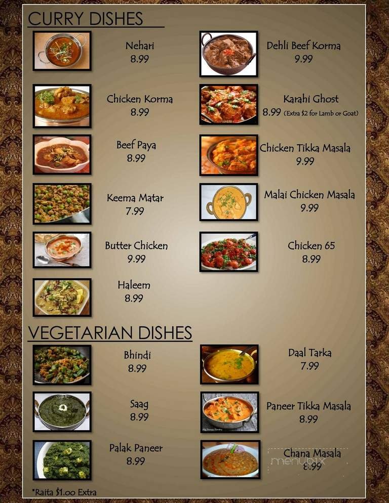Menu page 2