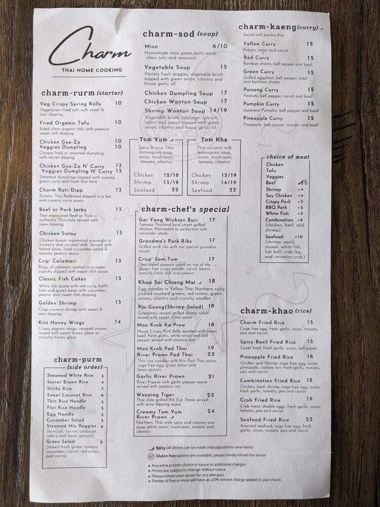 Menu page 2