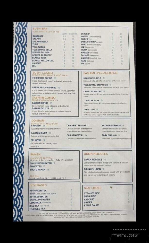 Menu page 2