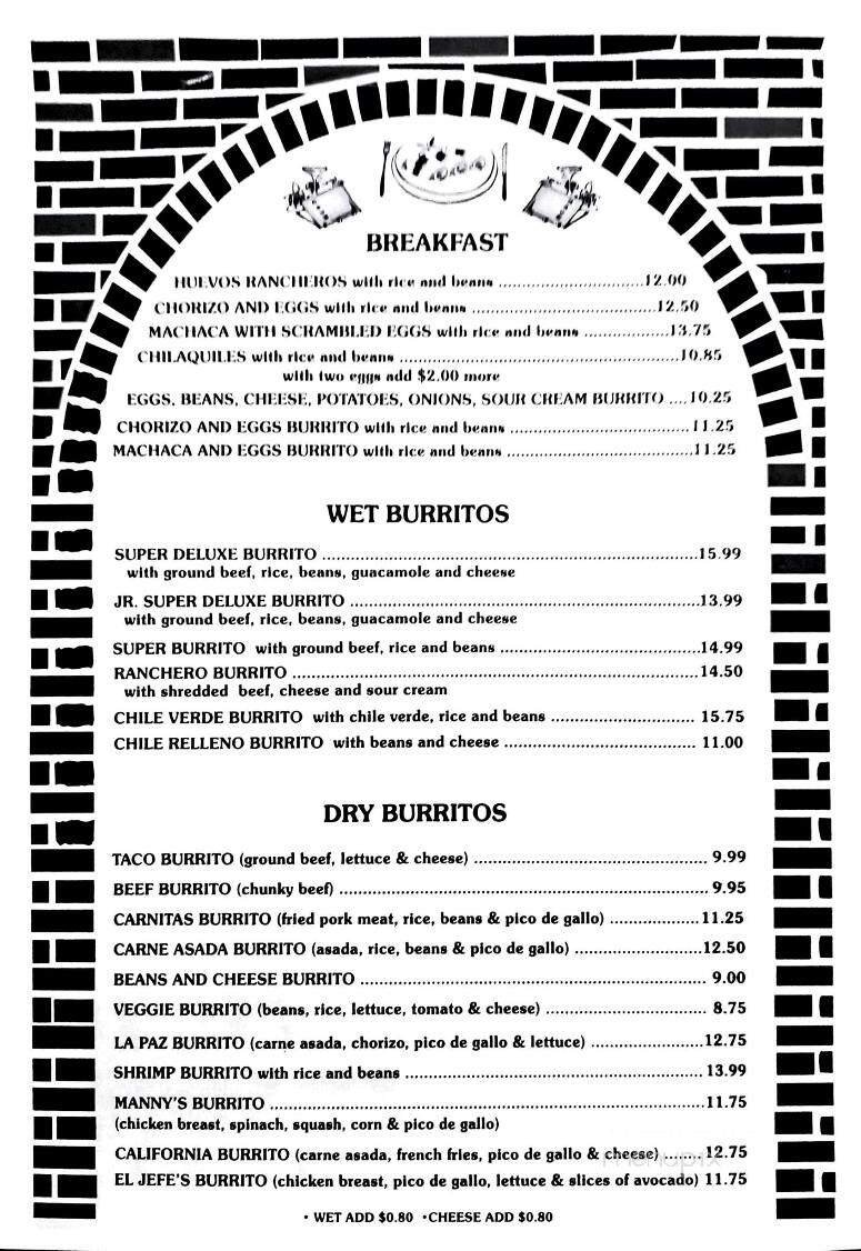 Menu page 2
