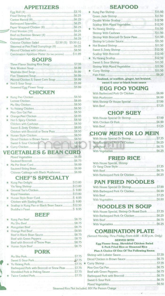 Menu page 2