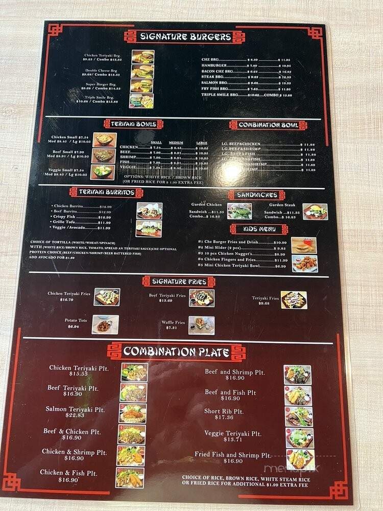 Menu page 2