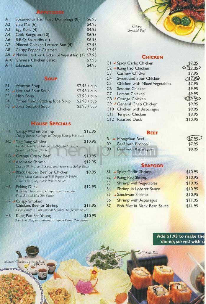 Menu page 2