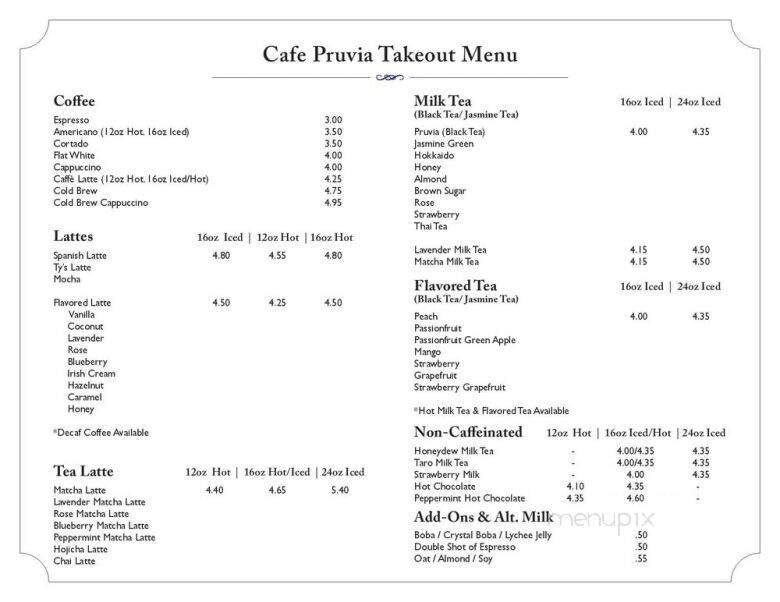 Menu page 2