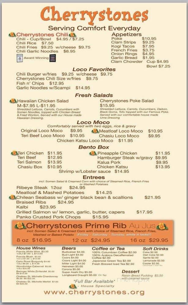 Menu page 4