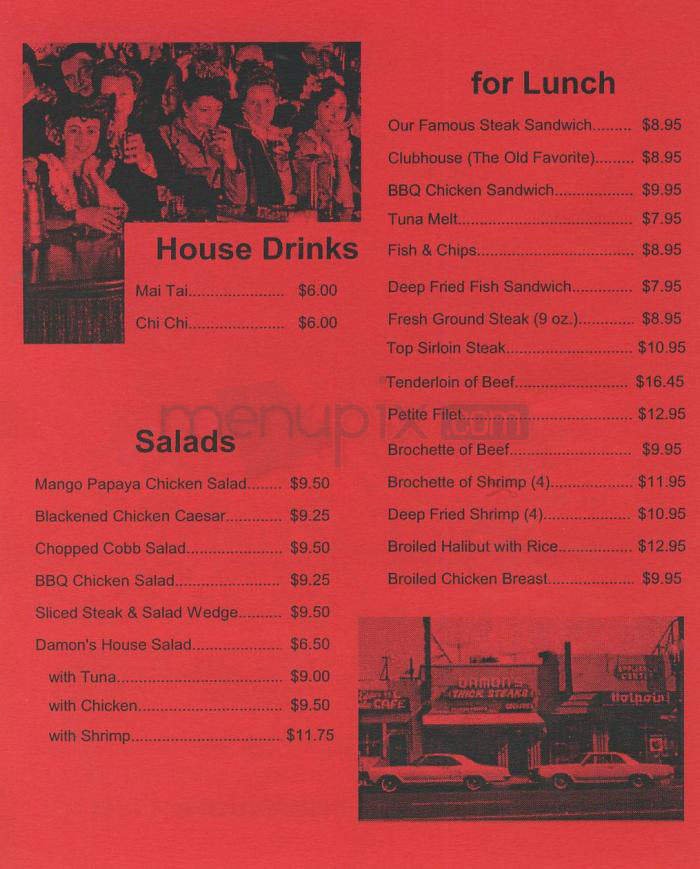 Menu page 2