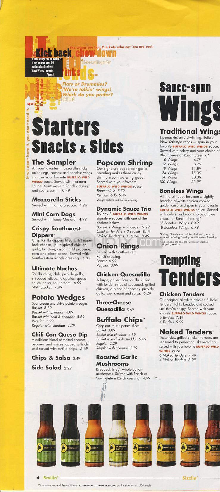 Menu page 2