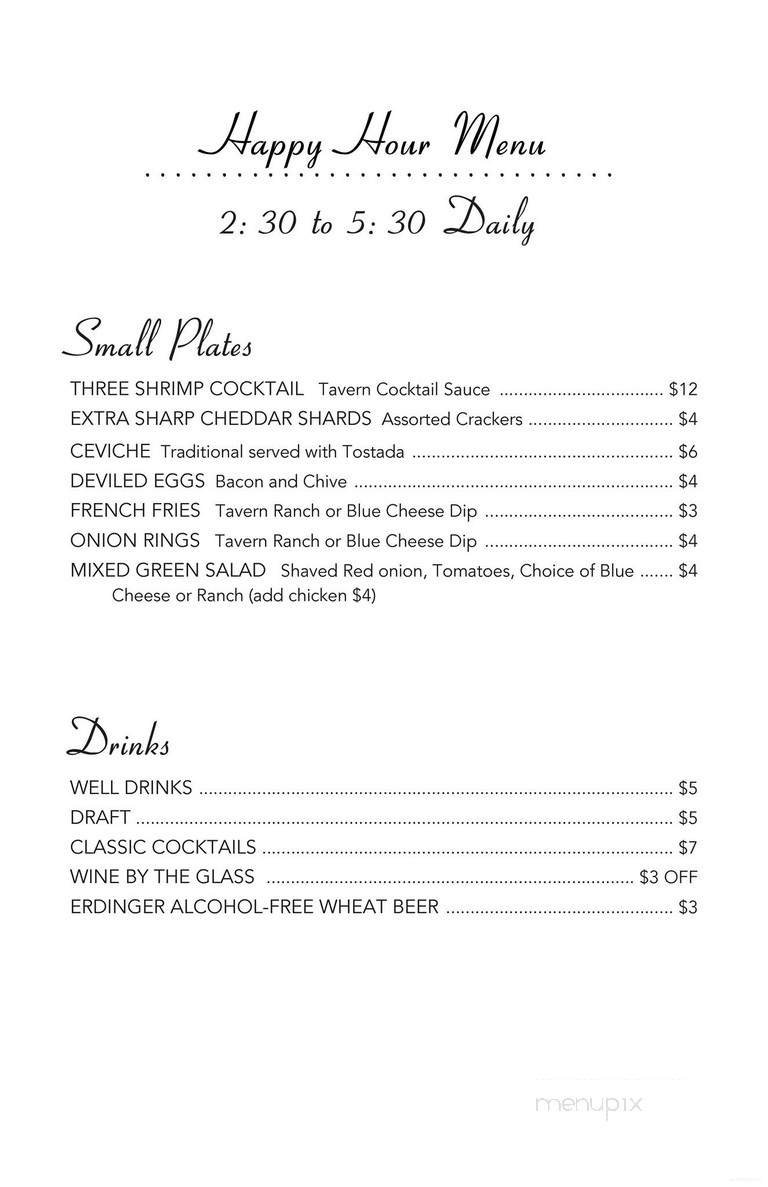 Menu page 2