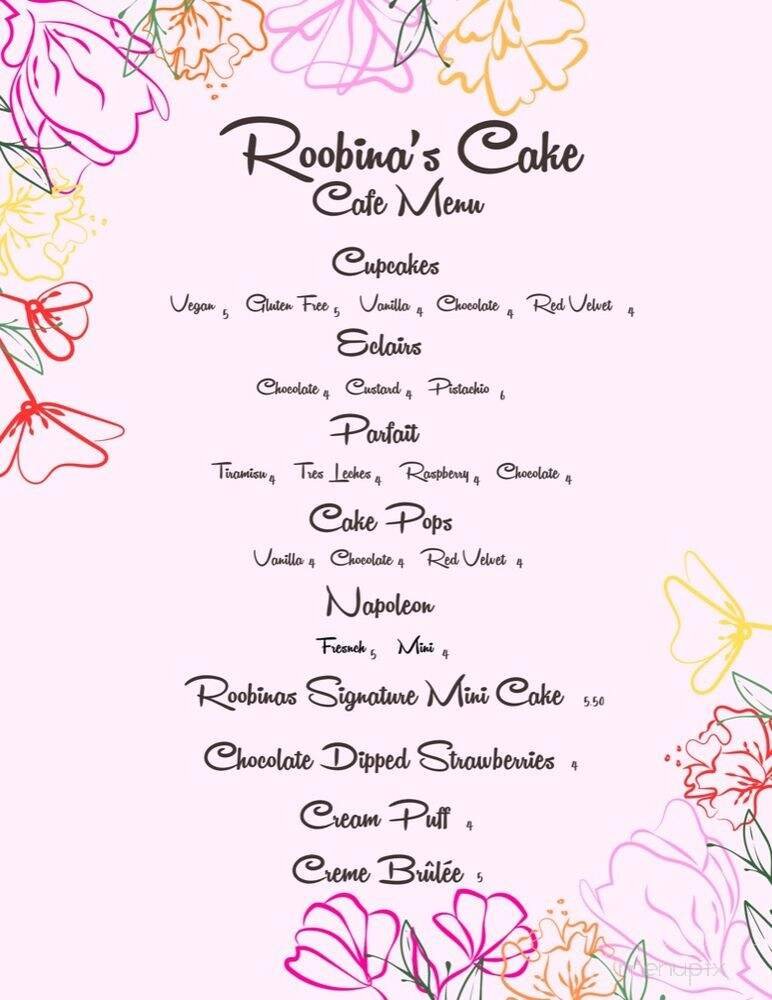 Menu page 1