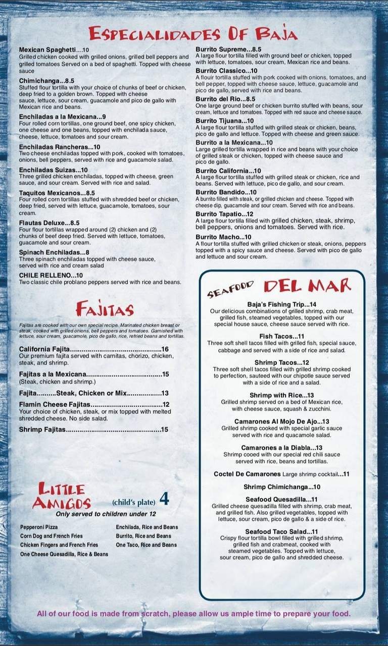 Menu page 2
