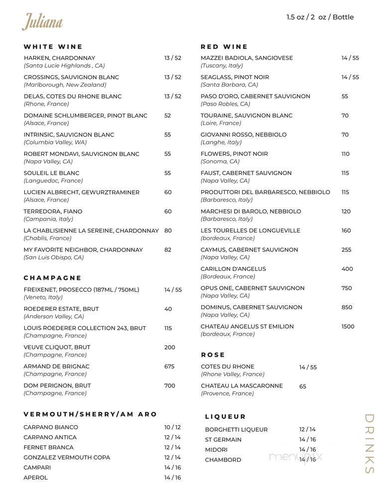 Menu page 2