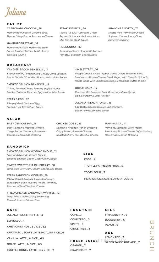 Menu page 3