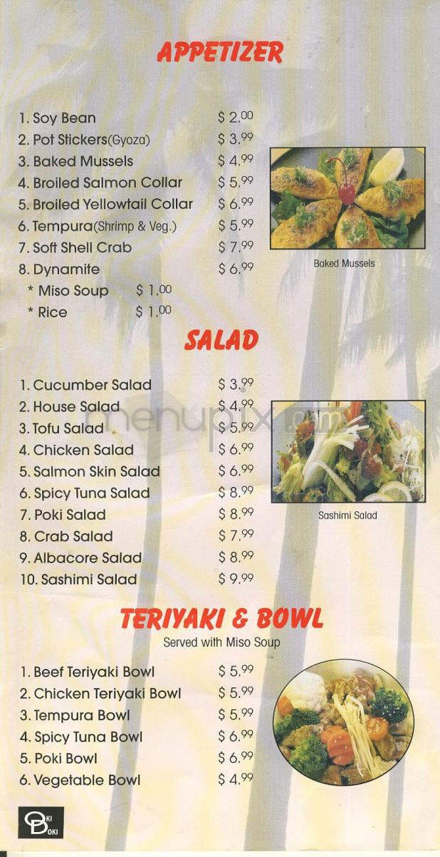 Menu page 2