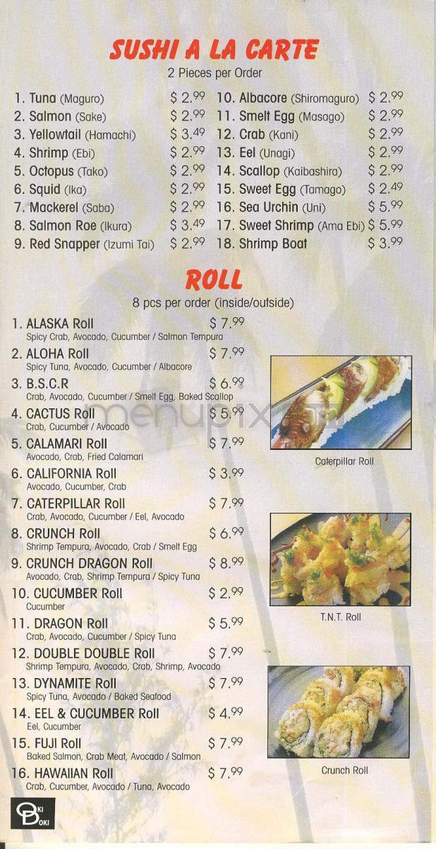 Menu page 4