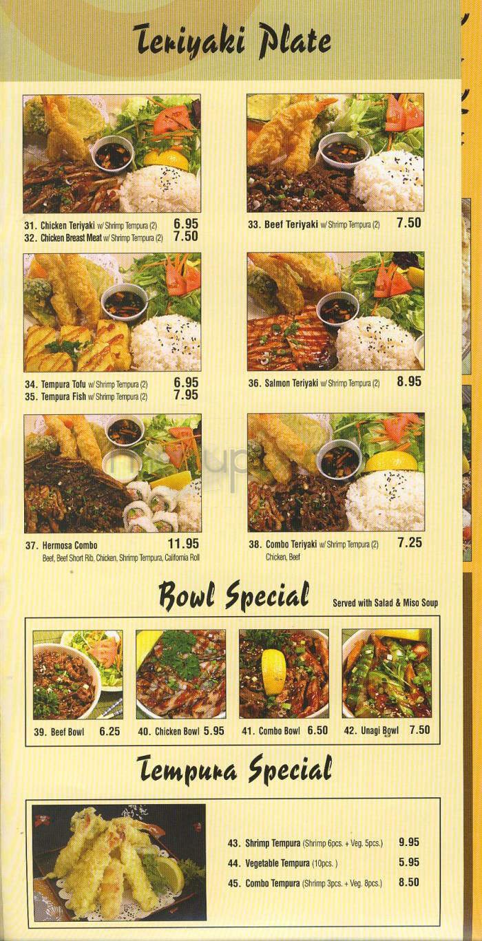 Menu page 4