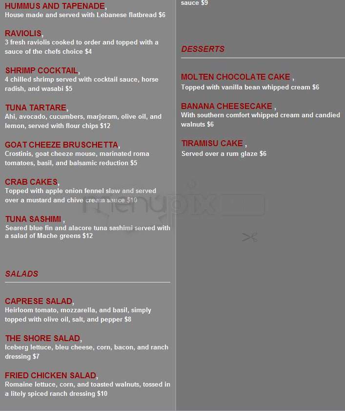 Menu page 2