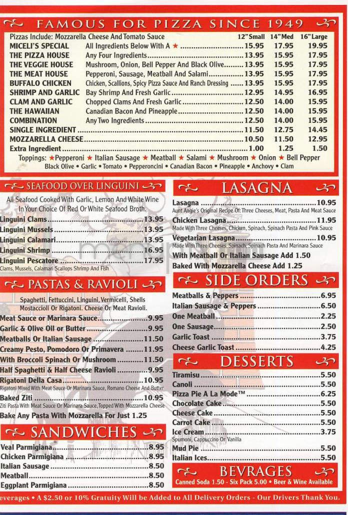 Menu page 3