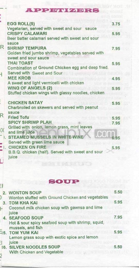 Menu page 2