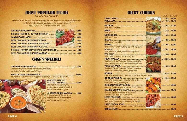 Menu page 2