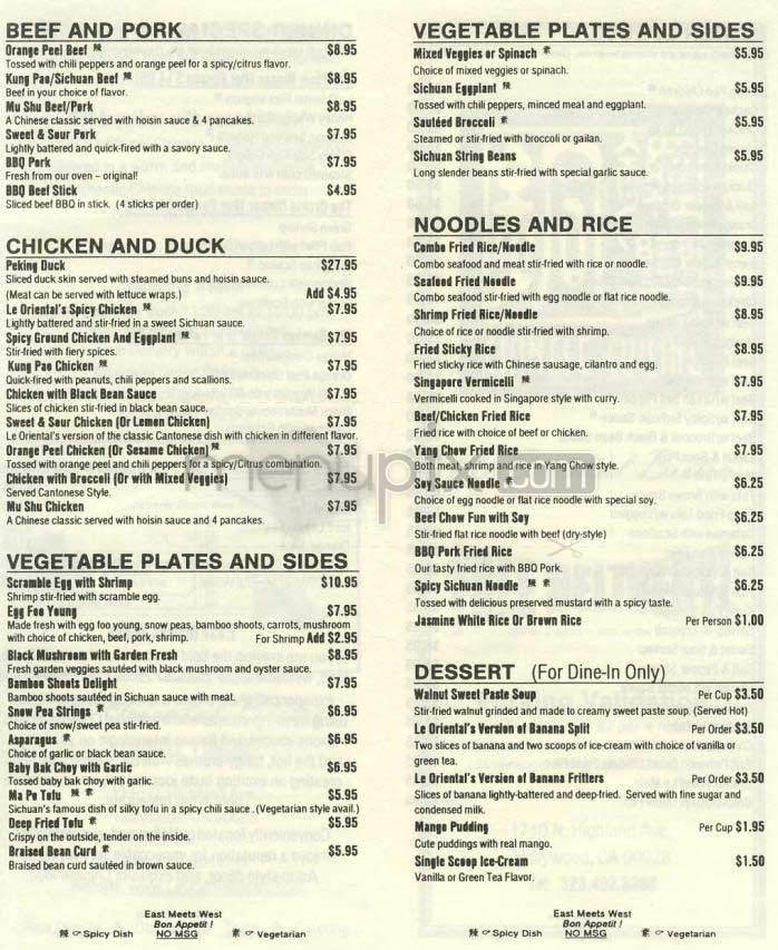 Menu page 3