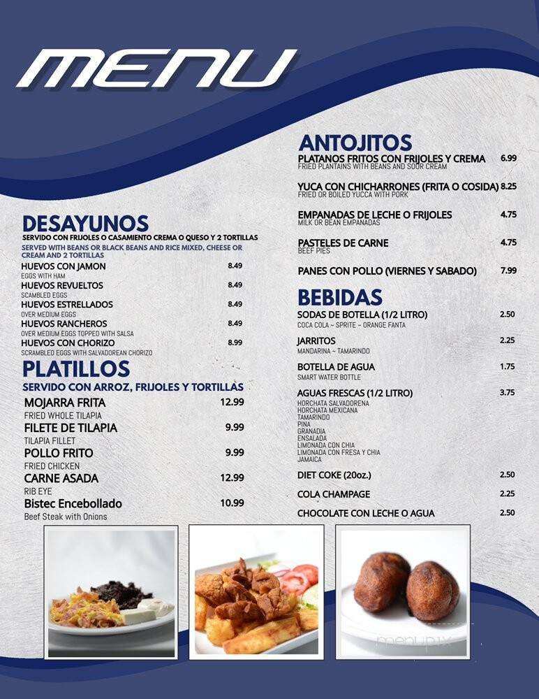 Menu page 3