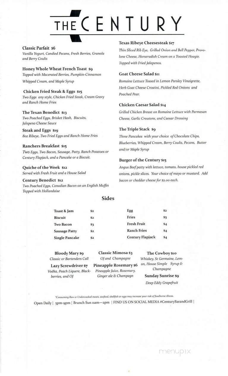 Menu page 6