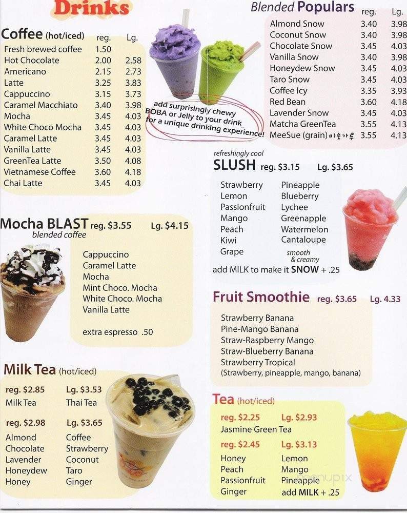 Menu page 2