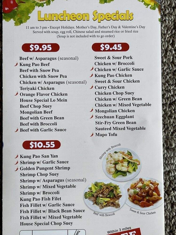 Menu page 2