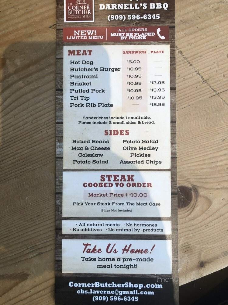Menu page 1
