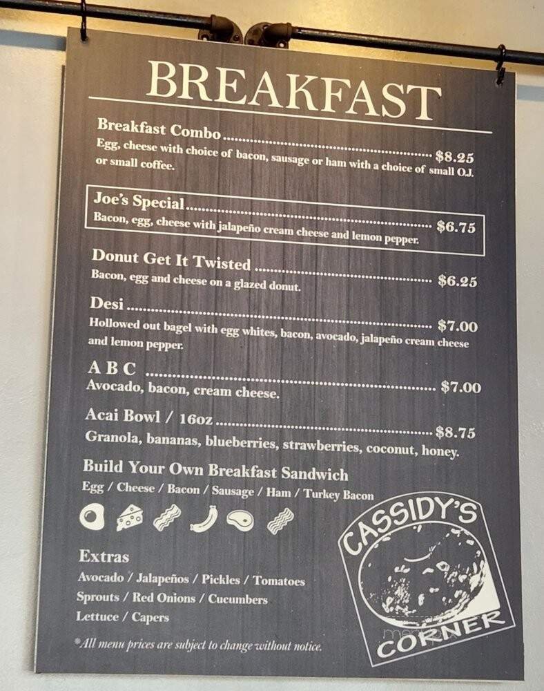 Menu page 2