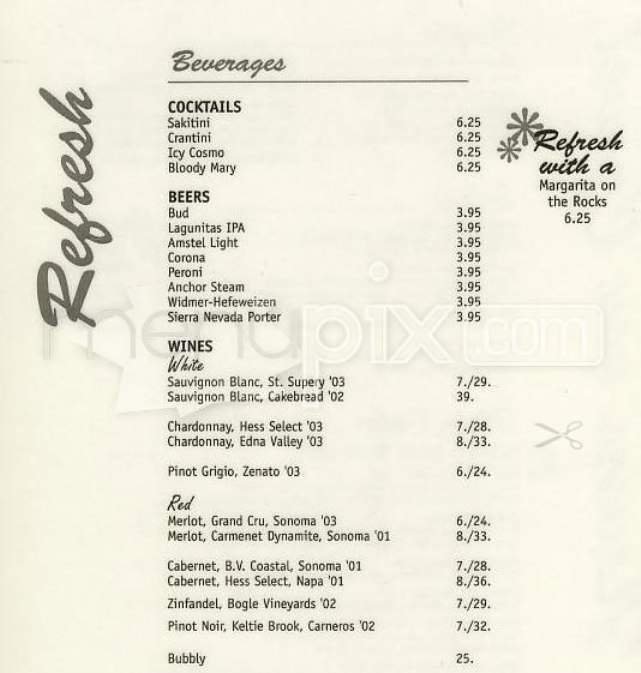 Menu page 3