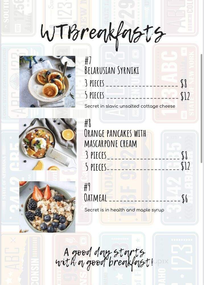 Menu page 2