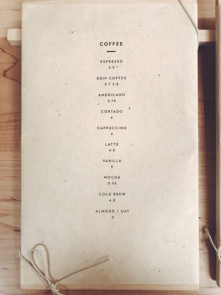Menu page 2