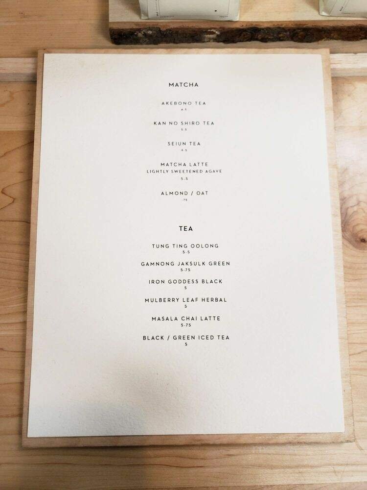 Menu page 6