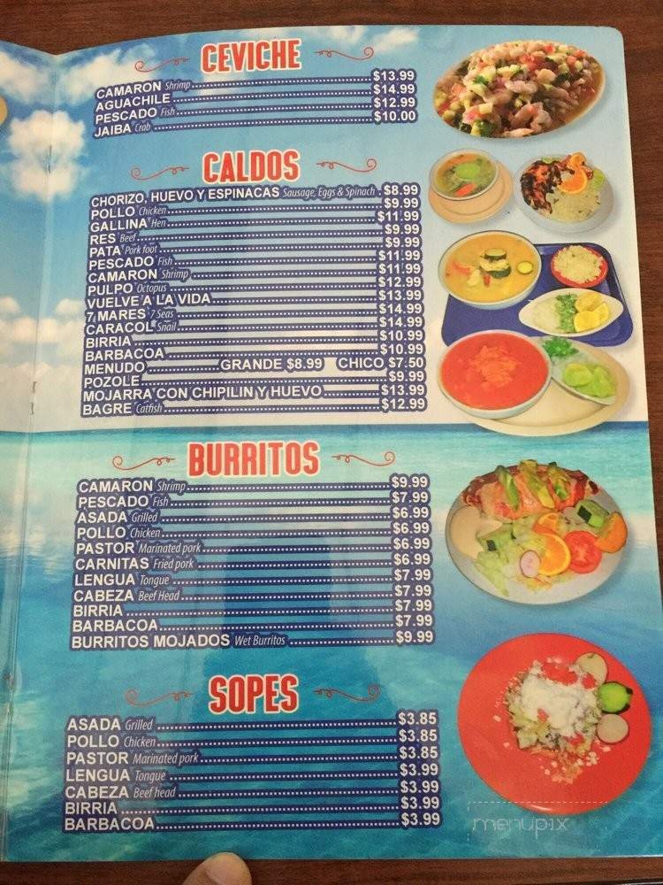 Menu page 2