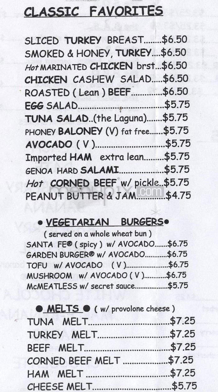 Menu page 5
