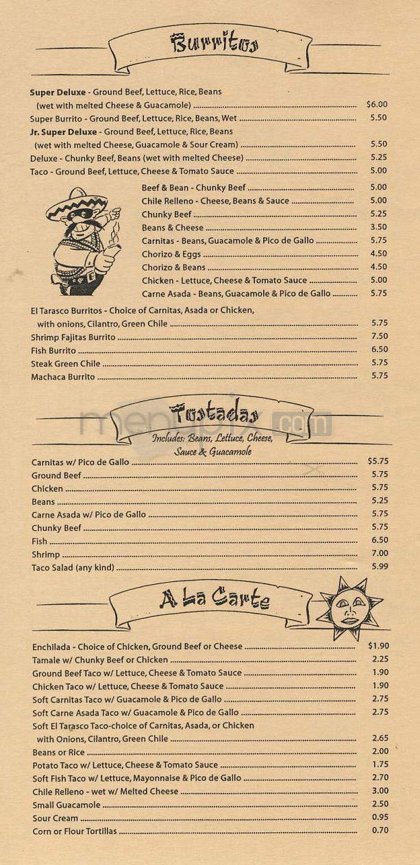 Menu page 3