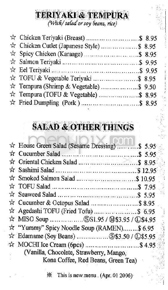 Menu page 4