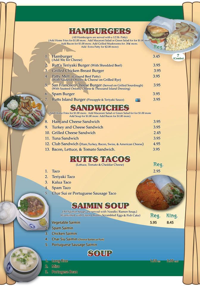 Menu page 4