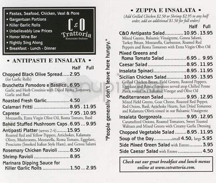 Menu page 2