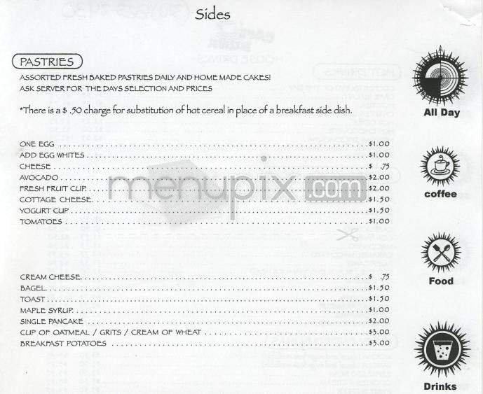 Menu page 3