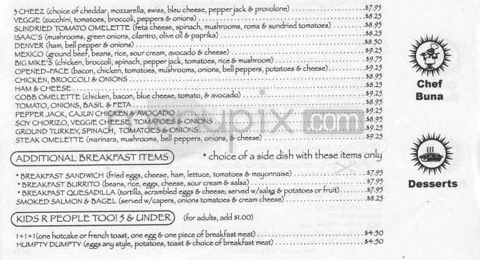 Menu page 6
