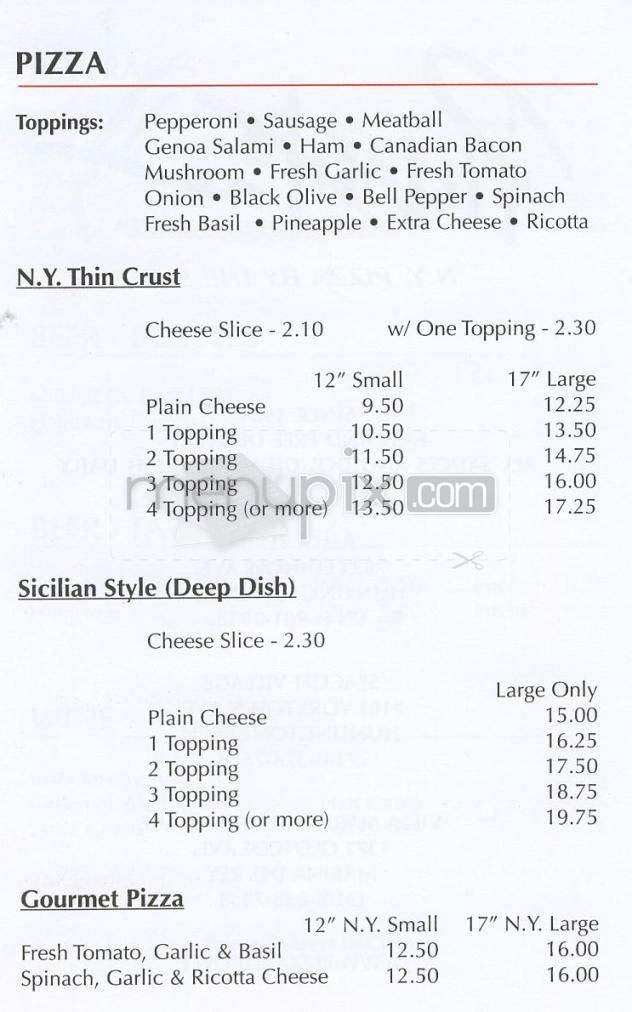 Menu page 2